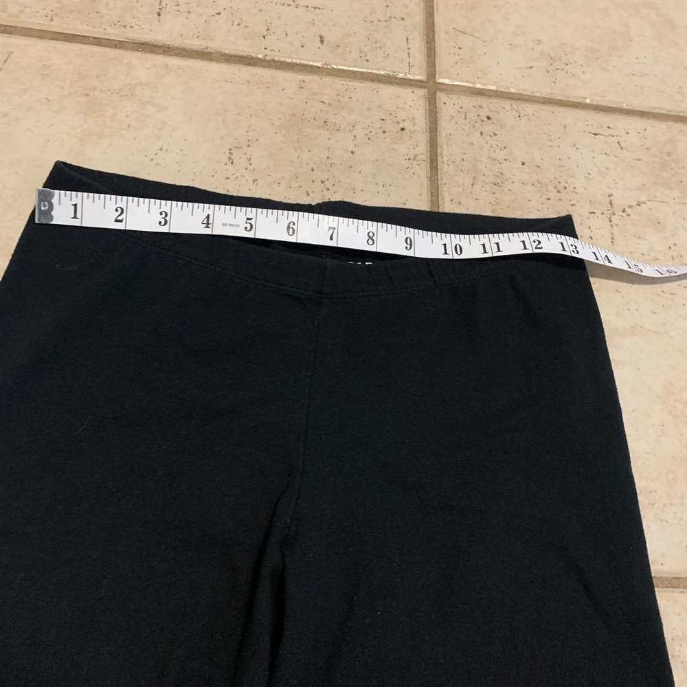 💜 Old Navy Black Stretch Leggings - Size Medium - Picture 3 of 5